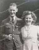 Duncan  Barrett with  fiance Marian Marshall